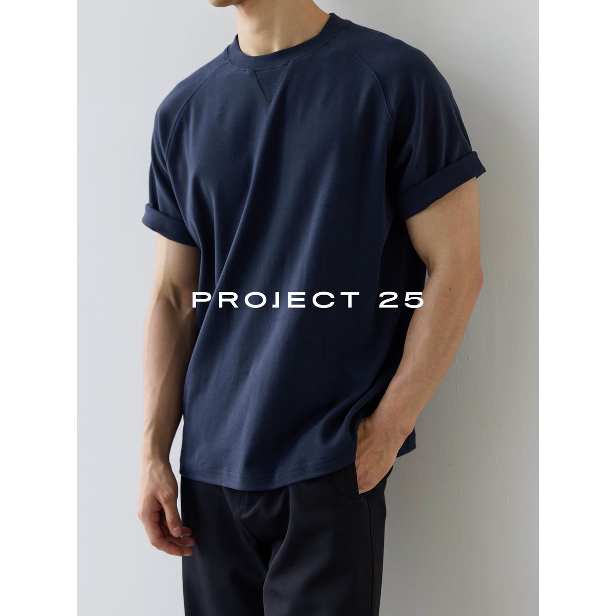 PROJECT 25 Ultra-Soft Breathable Relaxed Drop-Shoulder Tee
