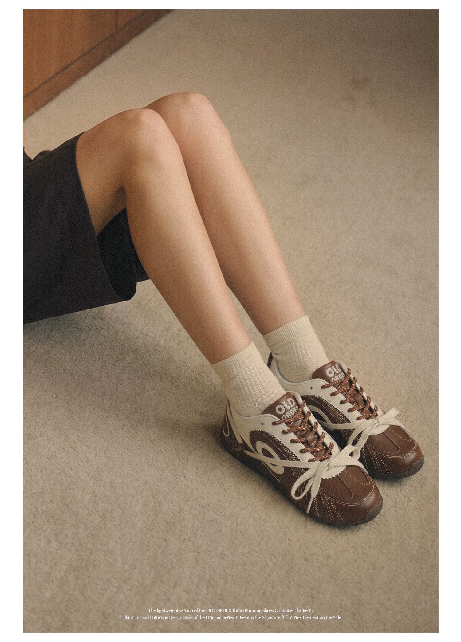 OLD ORDER Suede Ballet Flat