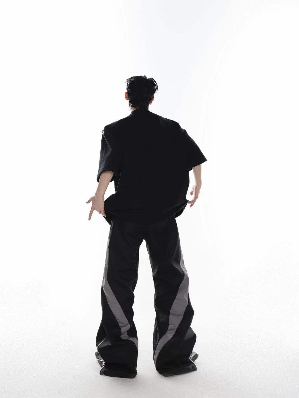 ArguE CulturE Metal Plane Buckle 3D Wrinkle-Resistant Oversized Tee