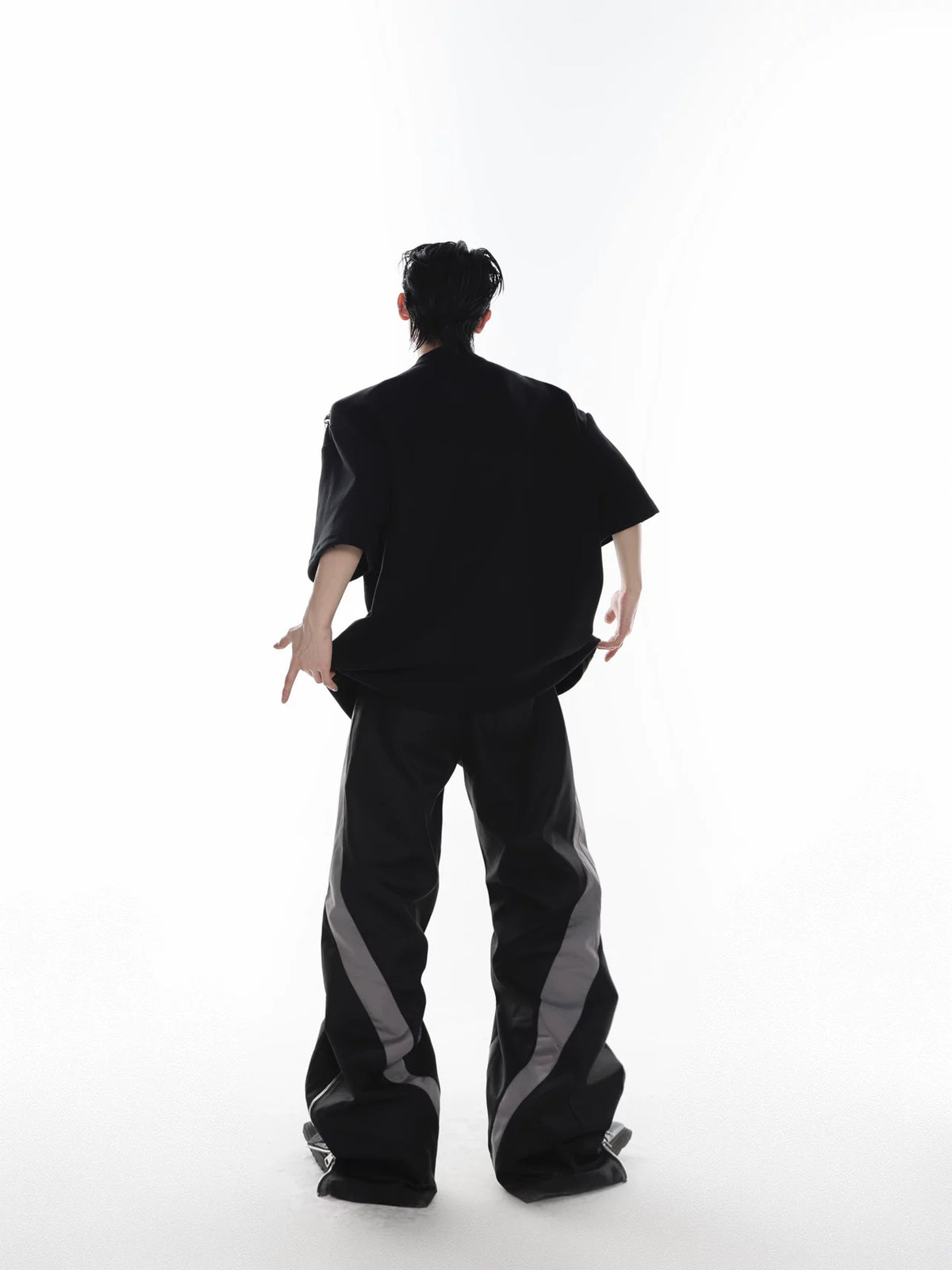 ArguE CulturE Metal Plane Buckle 3D Wrinkle-Resistant Oversized Tee