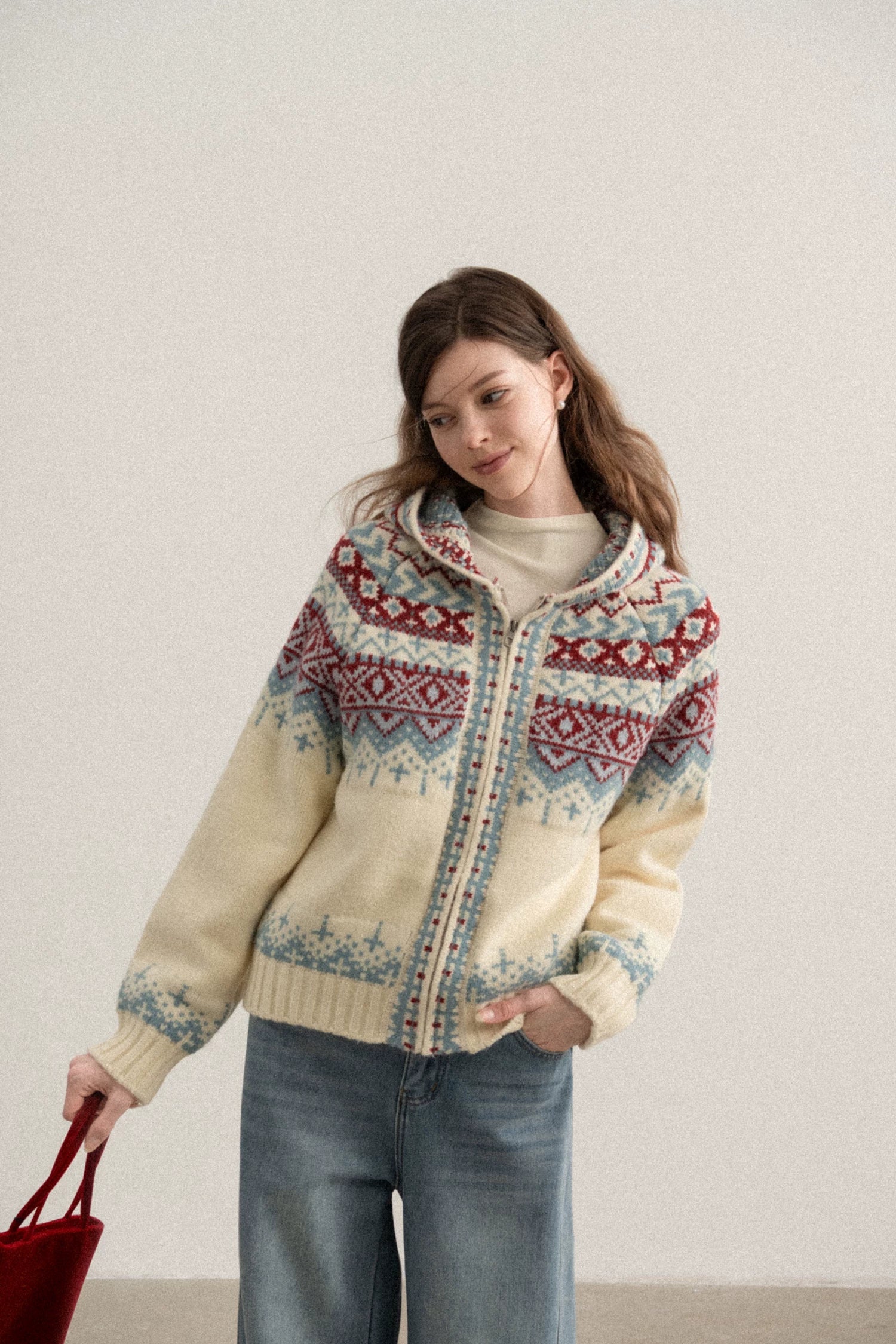 Cantonstory Vintage Loose Skinny Thickened Jacket
