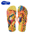 Hotmarzz Trendy Flower Beach Flip-flops