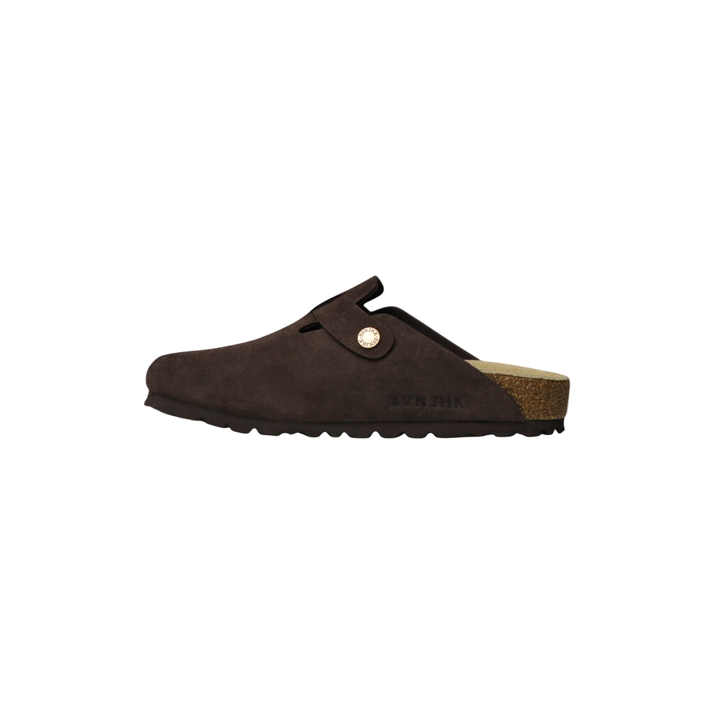 OQ X BVNJHK Cowhide Clogs
