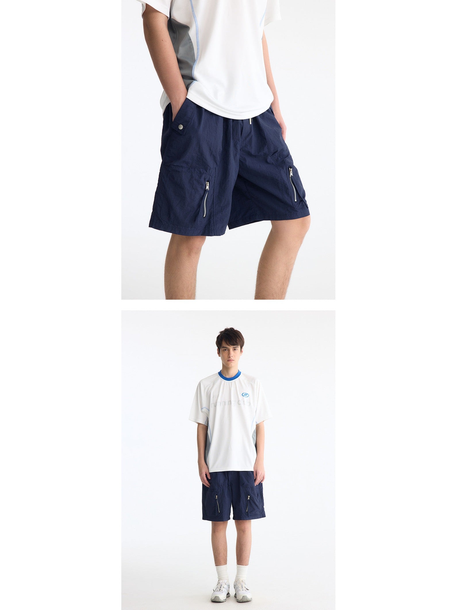 UNF 25SS tooling waterproof breathable quick-drying lace-up sports shorts
