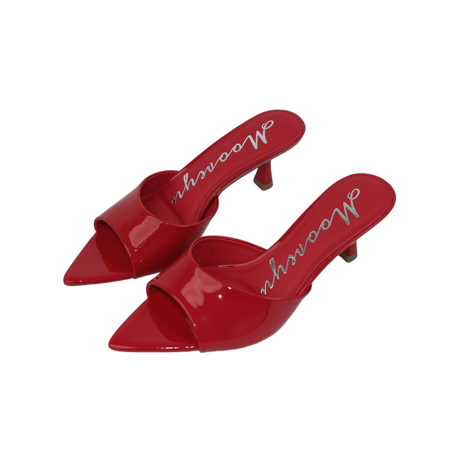 Mooreyu Open-Toe Stiletto Heel Sandal