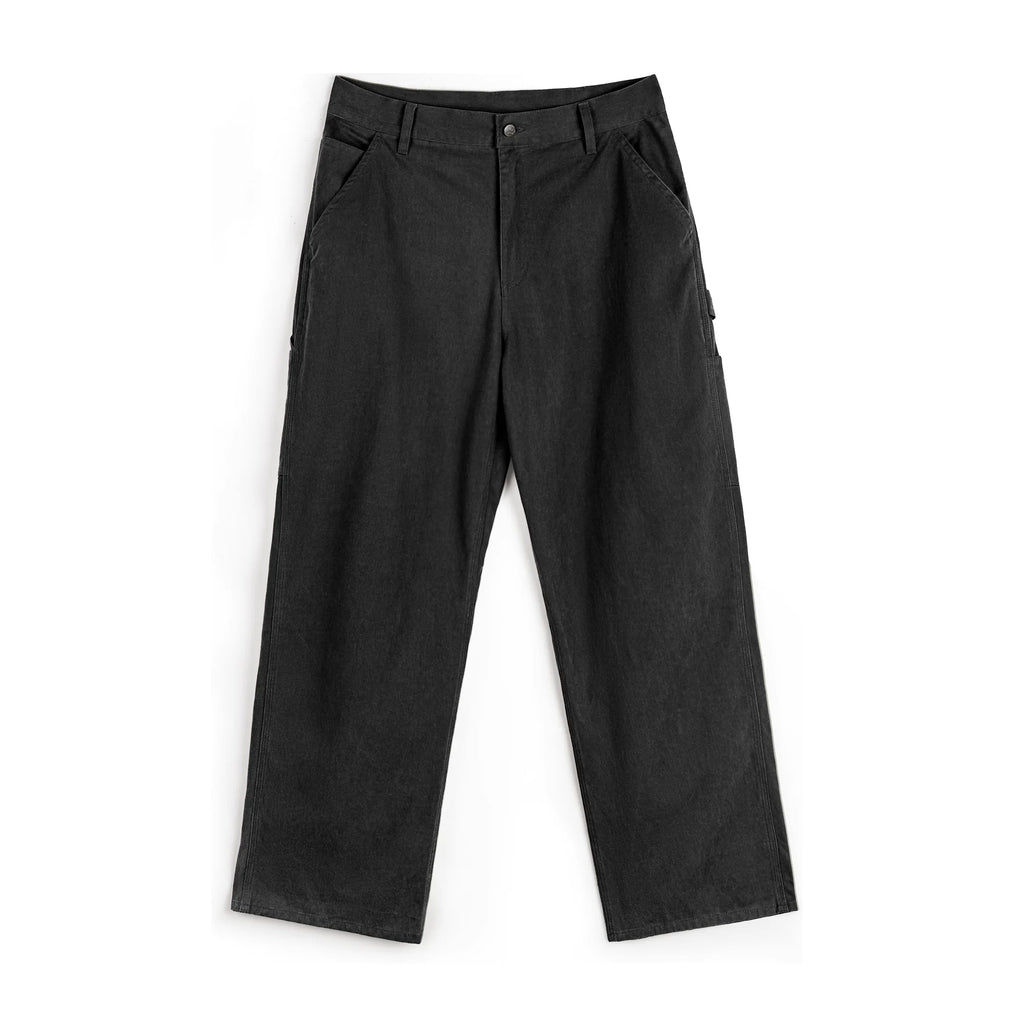 MADEN Straight-Leg Washed Denim Logger Pants