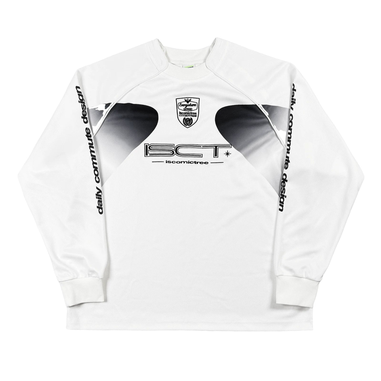 ComicTree Gradual Change Embroidery Casual Long Sleeve