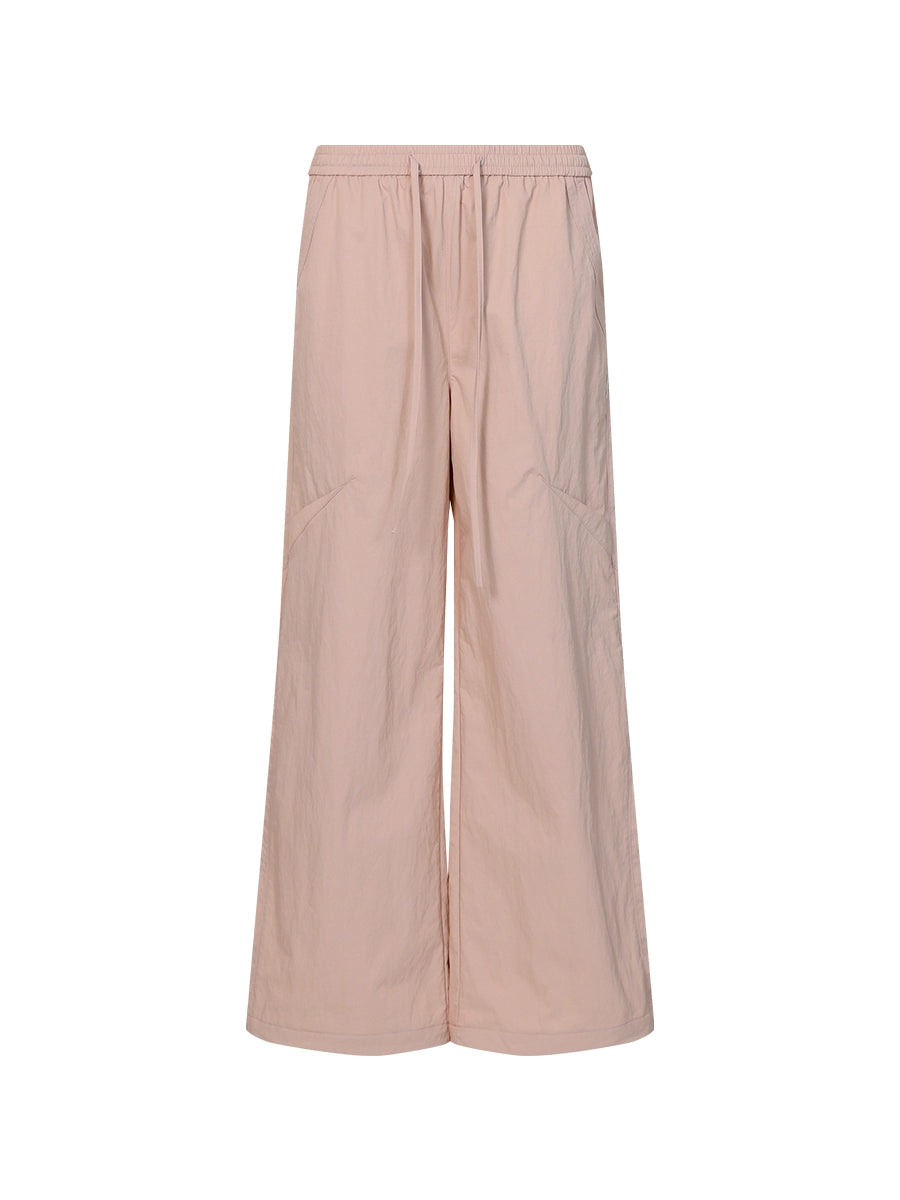 FUNKYFUN Straight Wide Splicing Casual Sweatpants