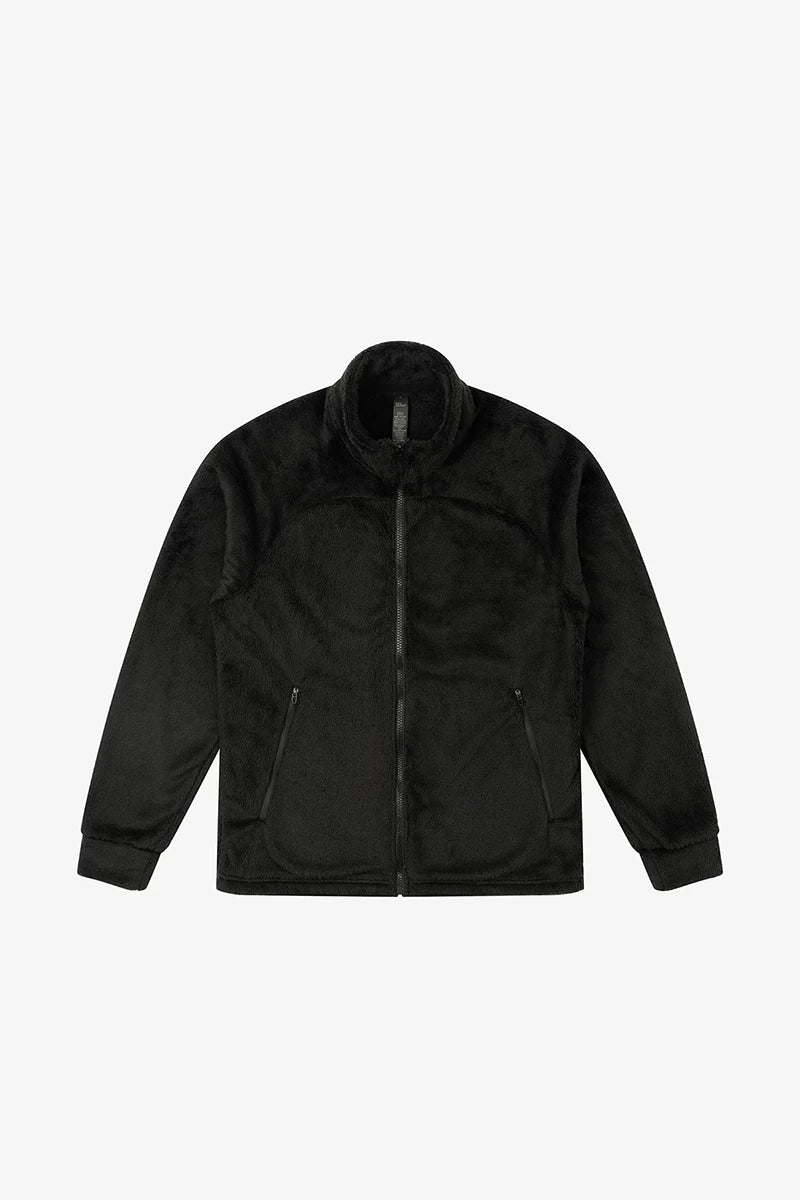 No Logo Heattech Zipper Fleece Jacket