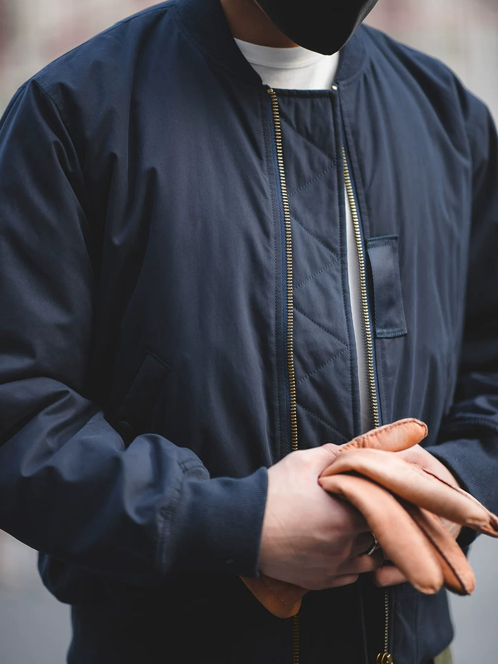 Madden Air MA1 Pilot Army Padded Jacket