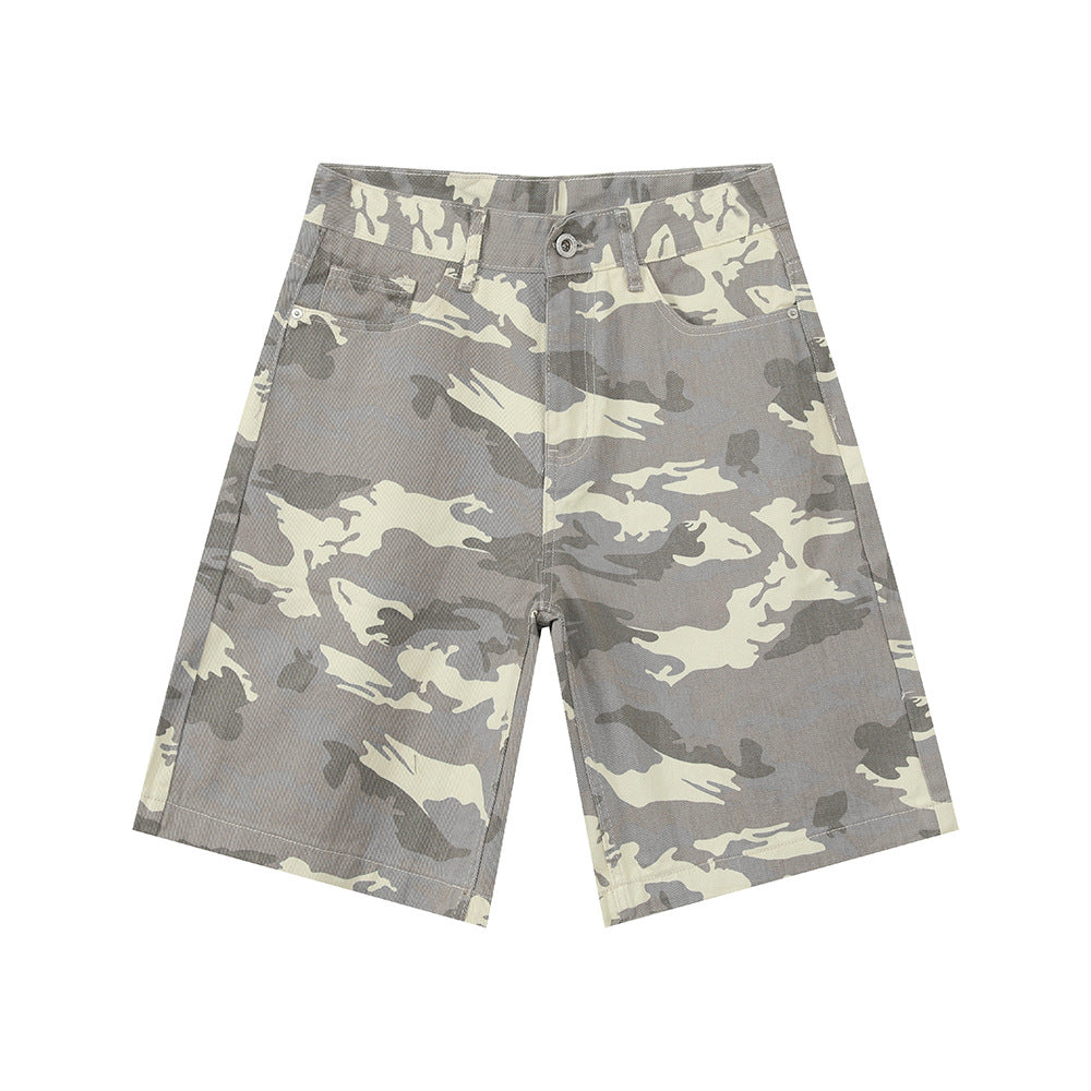 MTLCLOTHES Camouflage Loose Wide Leg Casual Pants