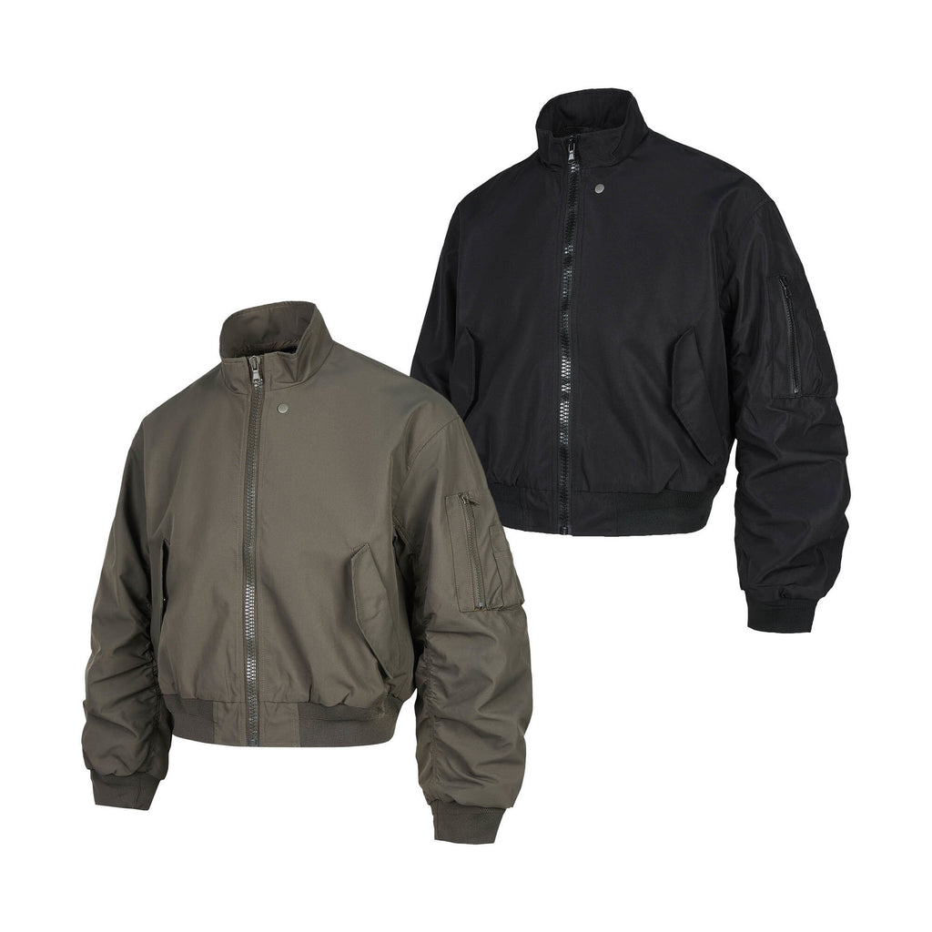 EME Vintage Minimalist Stand-Up Jacket