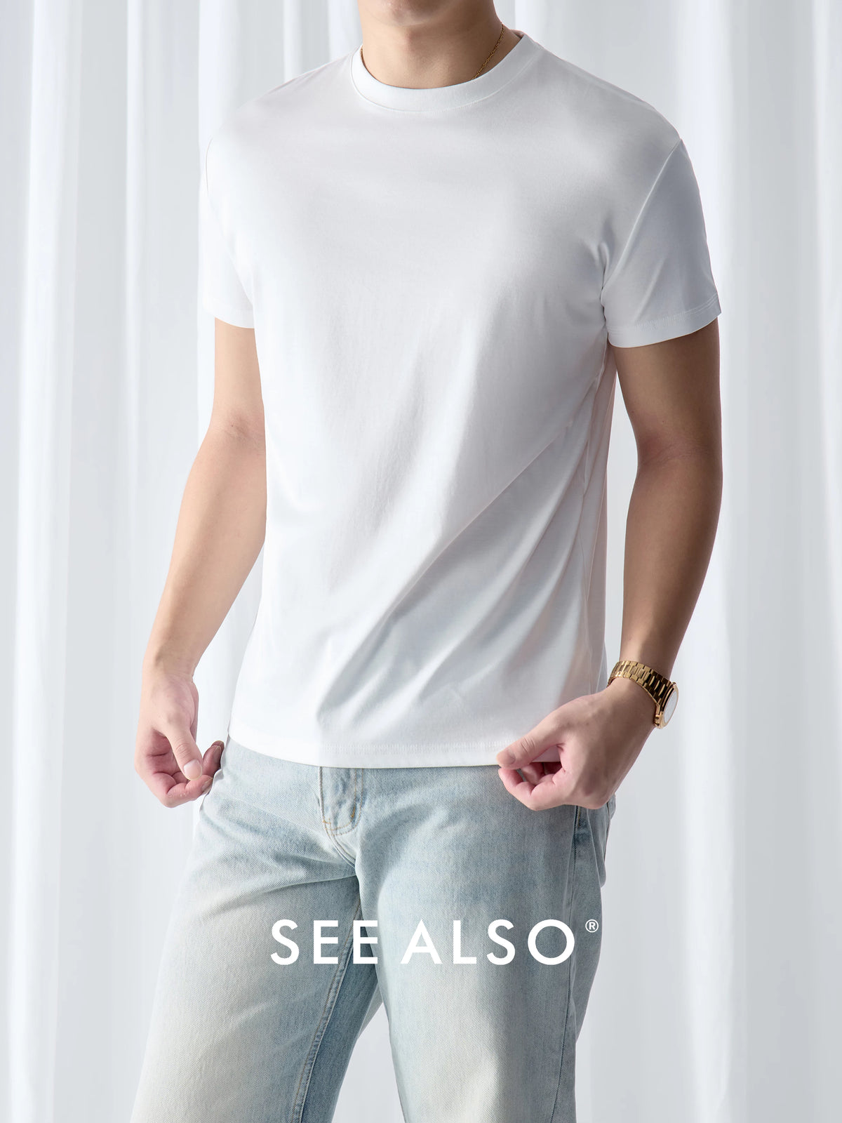 SEE ALSO Breathable Minimalist Crew Neck Tee