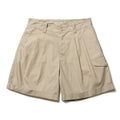 SUPERTOFU rkha Mid-Rise Pleated Shorts
