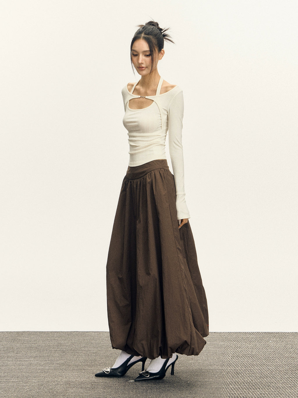 Ariseism Vintage Bud Skirt Tutu Skirt