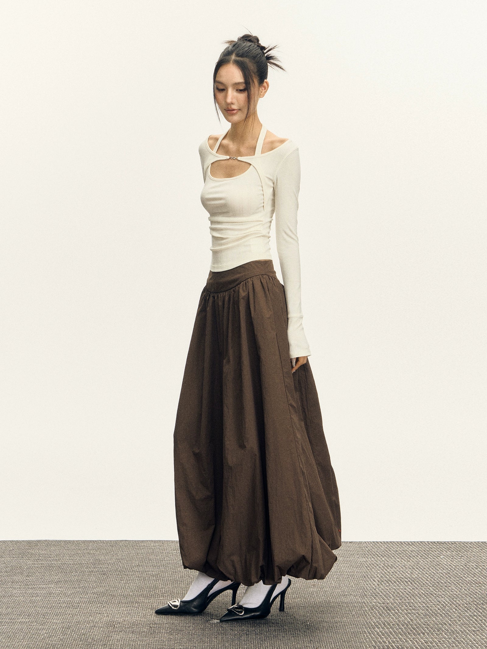 Ariseism Vintage Bud Skirt Tutu Skirt