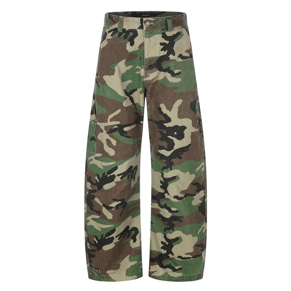 11KN Camo 400g Straight-Leg Cargo Pants
