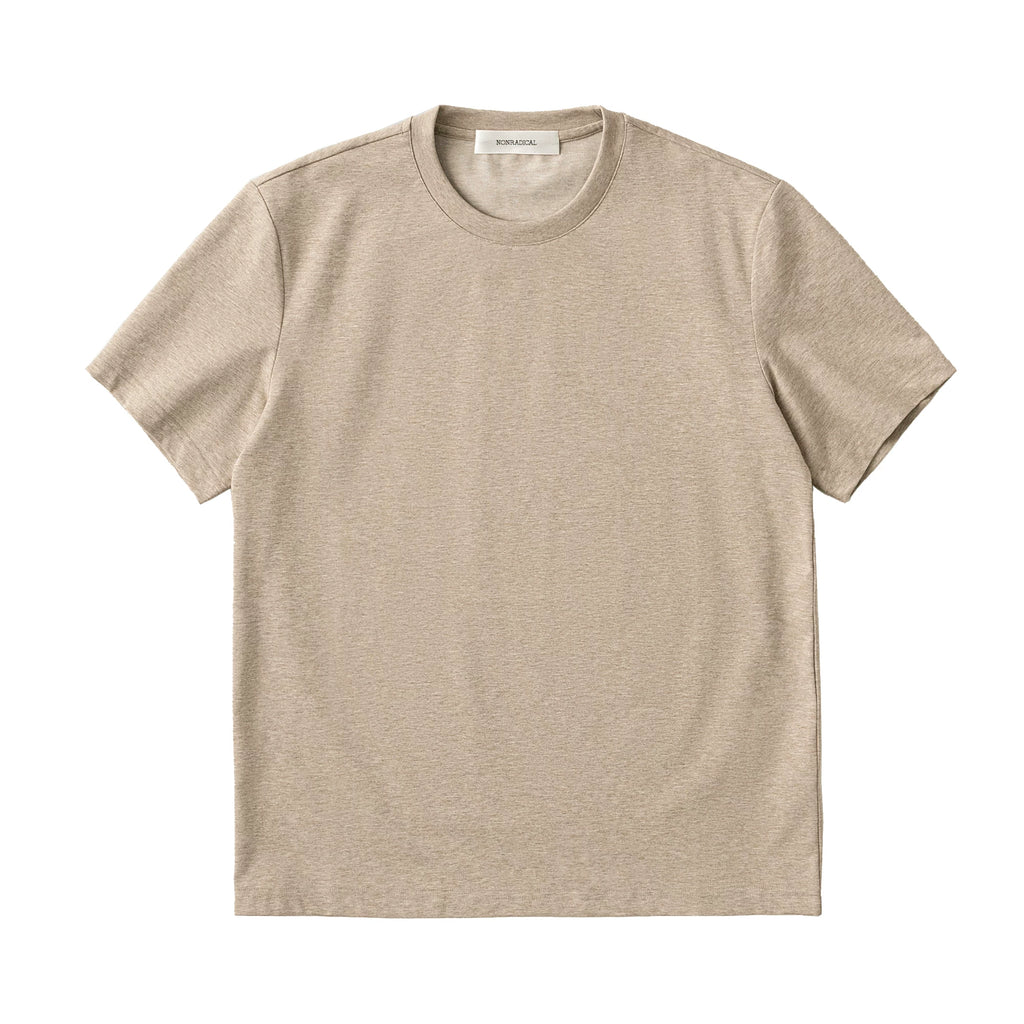 NONRADICAL Slub Yarn Fitted Breathable Tee