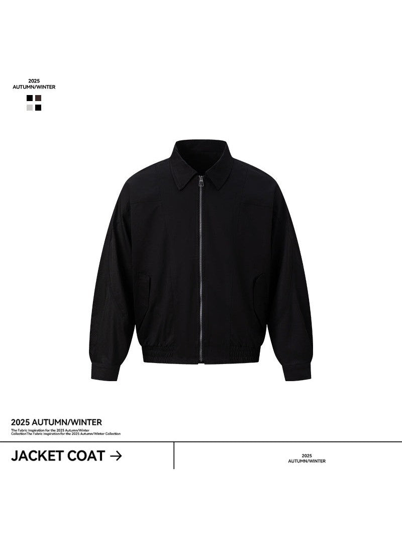 UNF Stand-up Collar Jacket Versatile Loose Coat