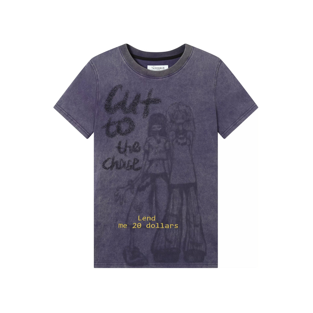 Achihara Friend Loan 100% Cotton Breathable Oversized Tee