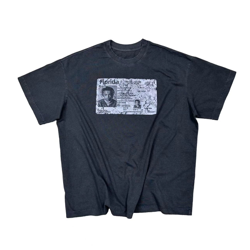 Erole XXXTentacion 220g Breathable Distressed Tee