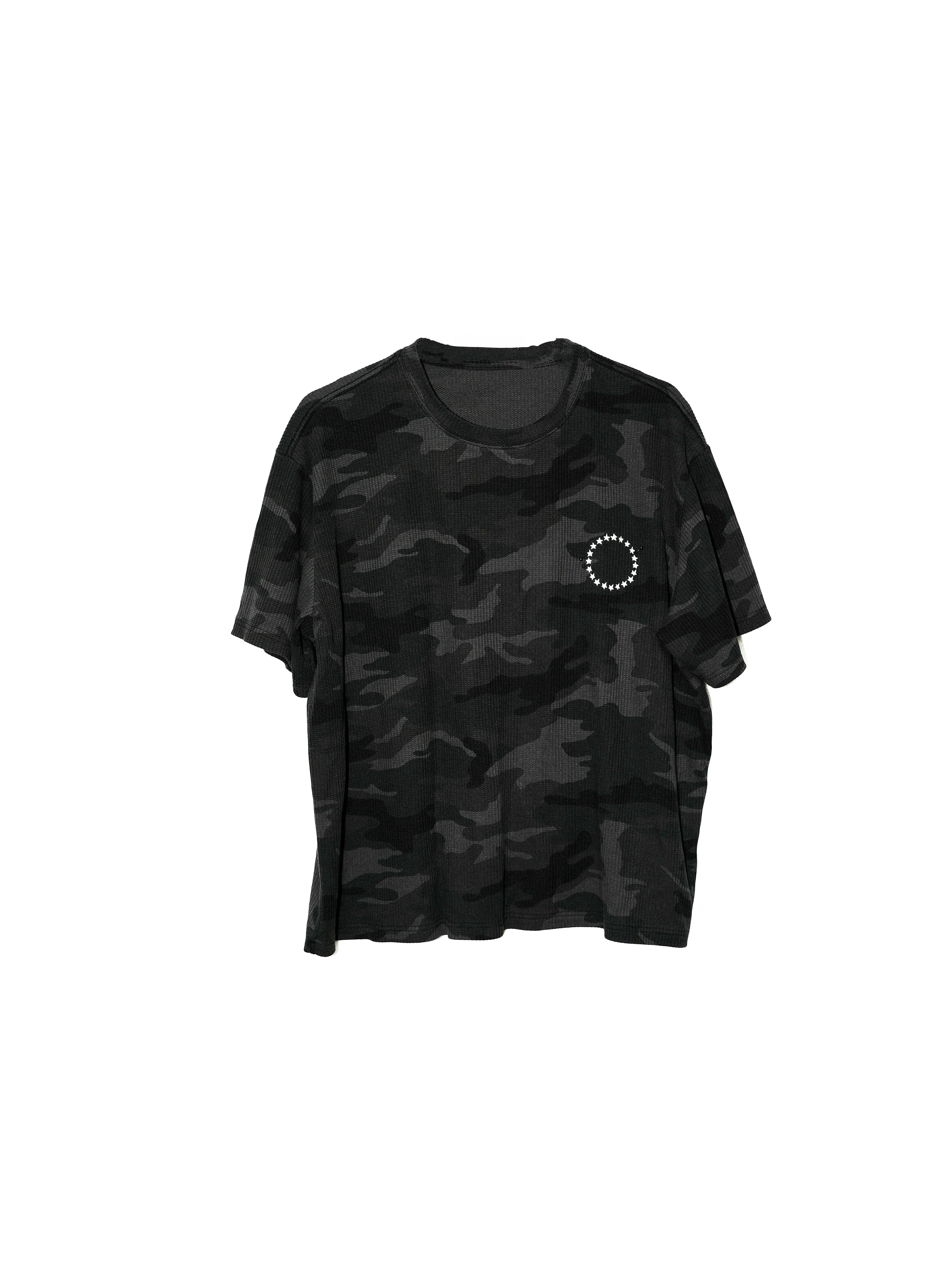 LIBERAFIT Camouflage Leopard Print Loose Tee