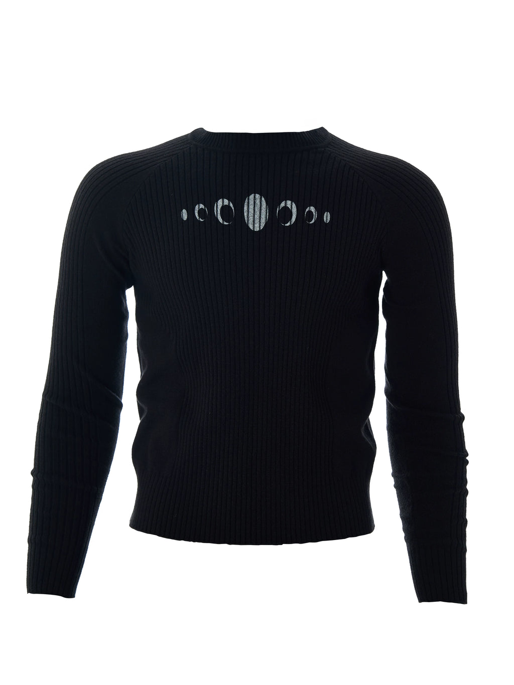 KARMANISTIC slim-fit knitted long-sleeved sweater