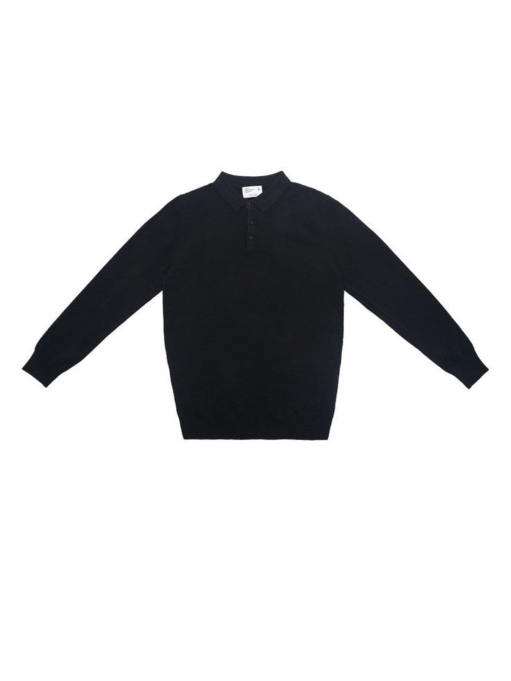 UNF Comfort Soft Waxy Knitted POLO Shirt