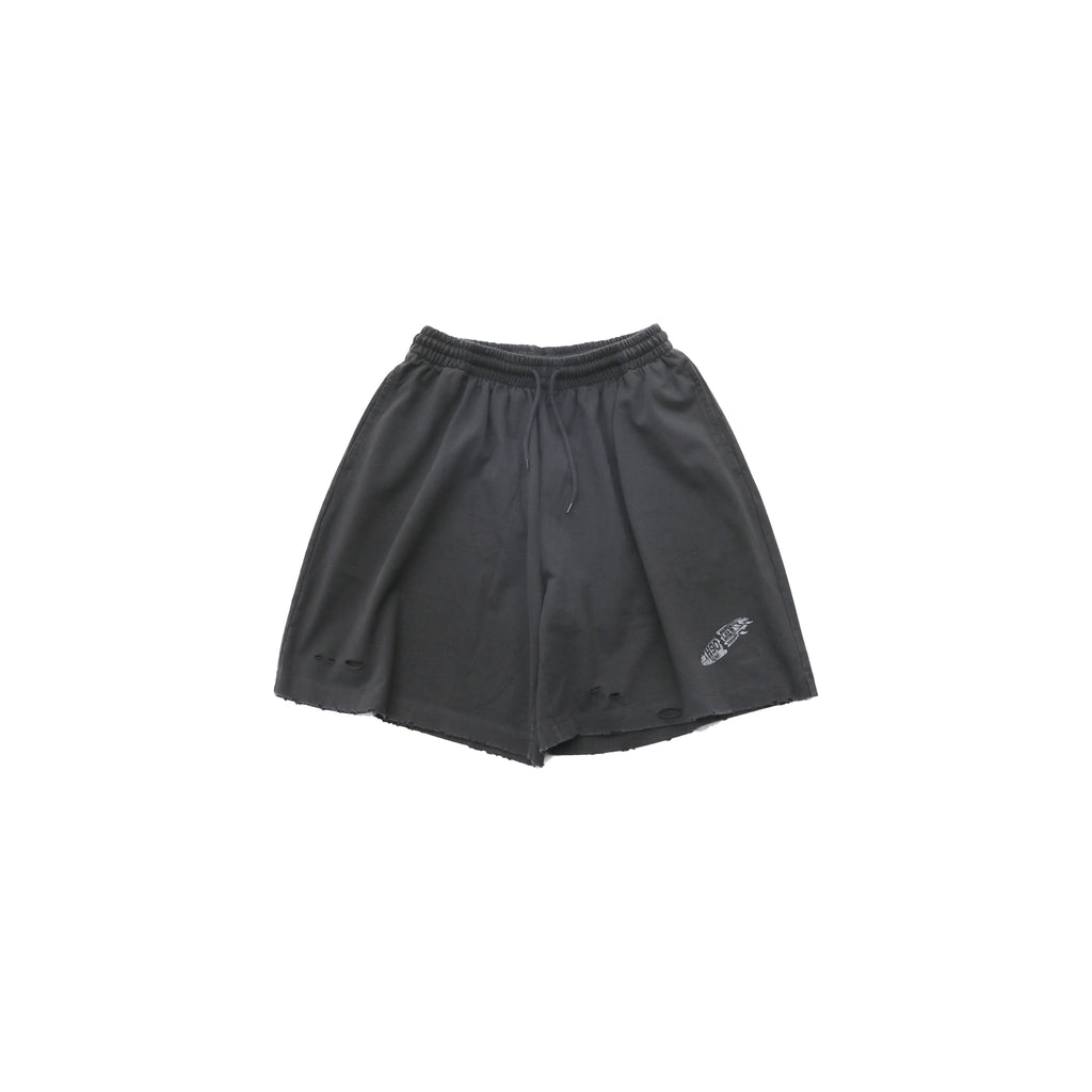 TH90 CREW 300g Straight-Leg Cotton Athletic Shorts
