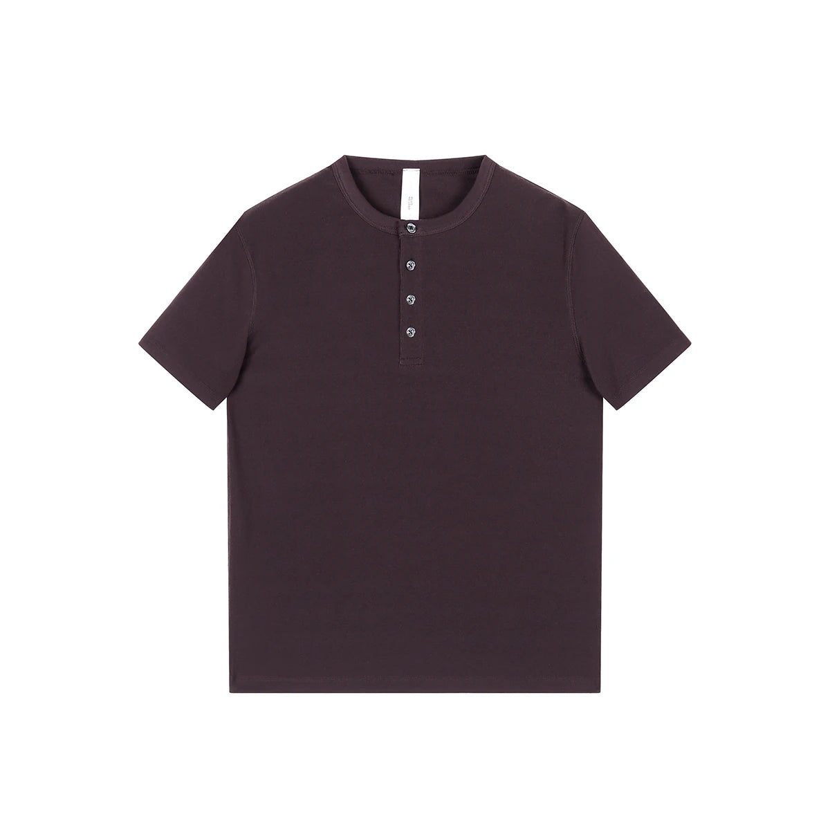 PLUS NO LOGO TENCEL Lyocell Breathable Drop-Shoulder Henley Tee