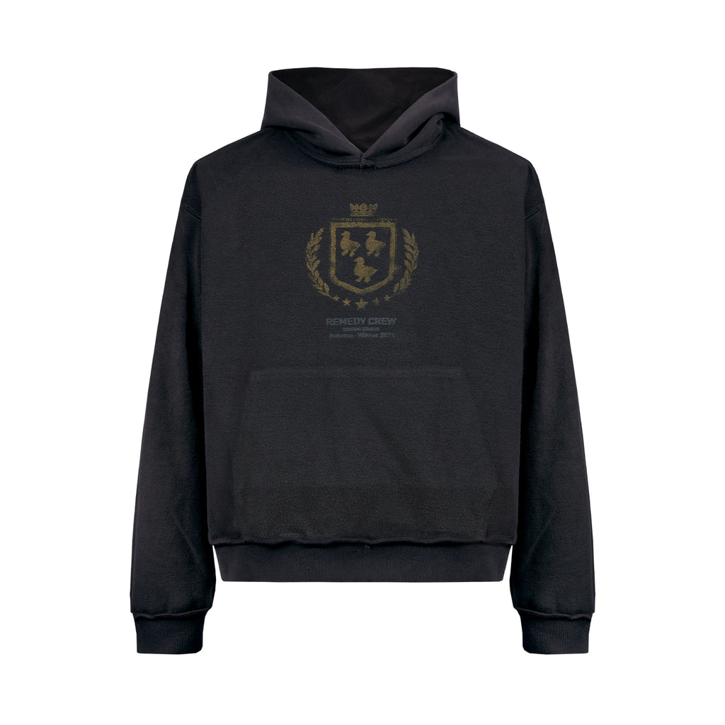 Remedy Vintage Loose Double Sided Hooded Sweater