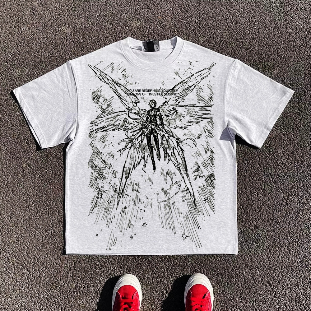 Wang Youbing Studio! WINGS 260g 100% Cotton Tee