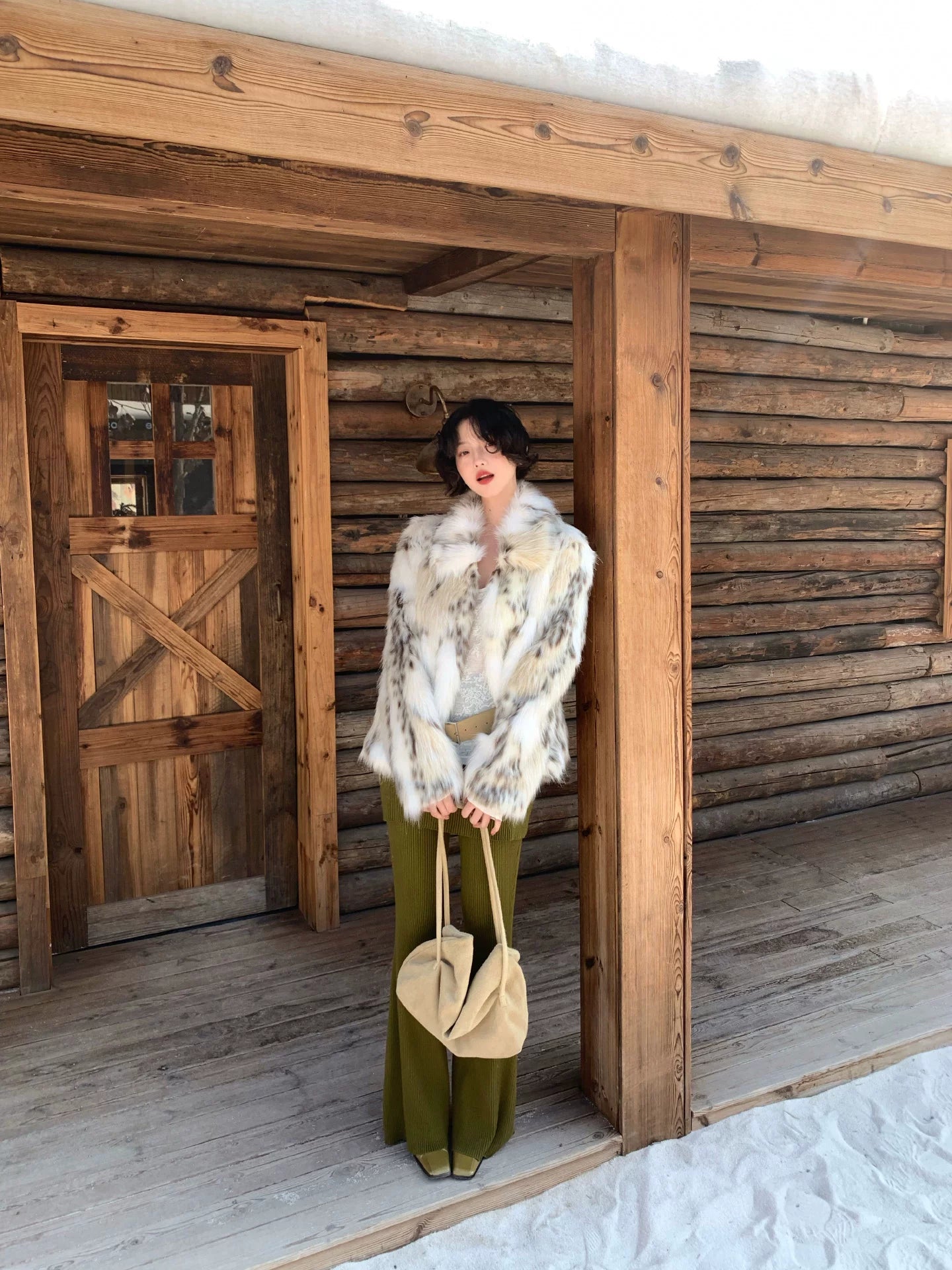 KELIFAN Eco-friendly Fur Coat