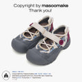 MASOOMAKE Leather Mary Jane Platform Sneaker