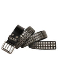 DND4DES Willow Nail First Layer Cowhide Punk Belt Belt