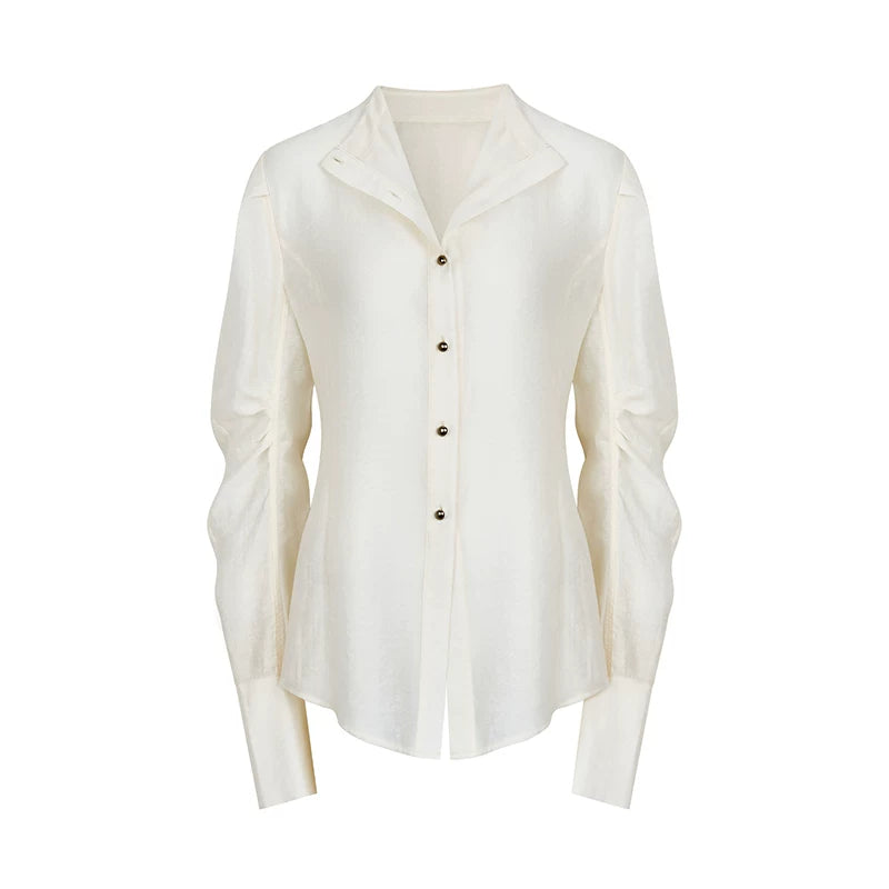 AnnoMundi Sheer Tencel Breathable Relaxed Blouse