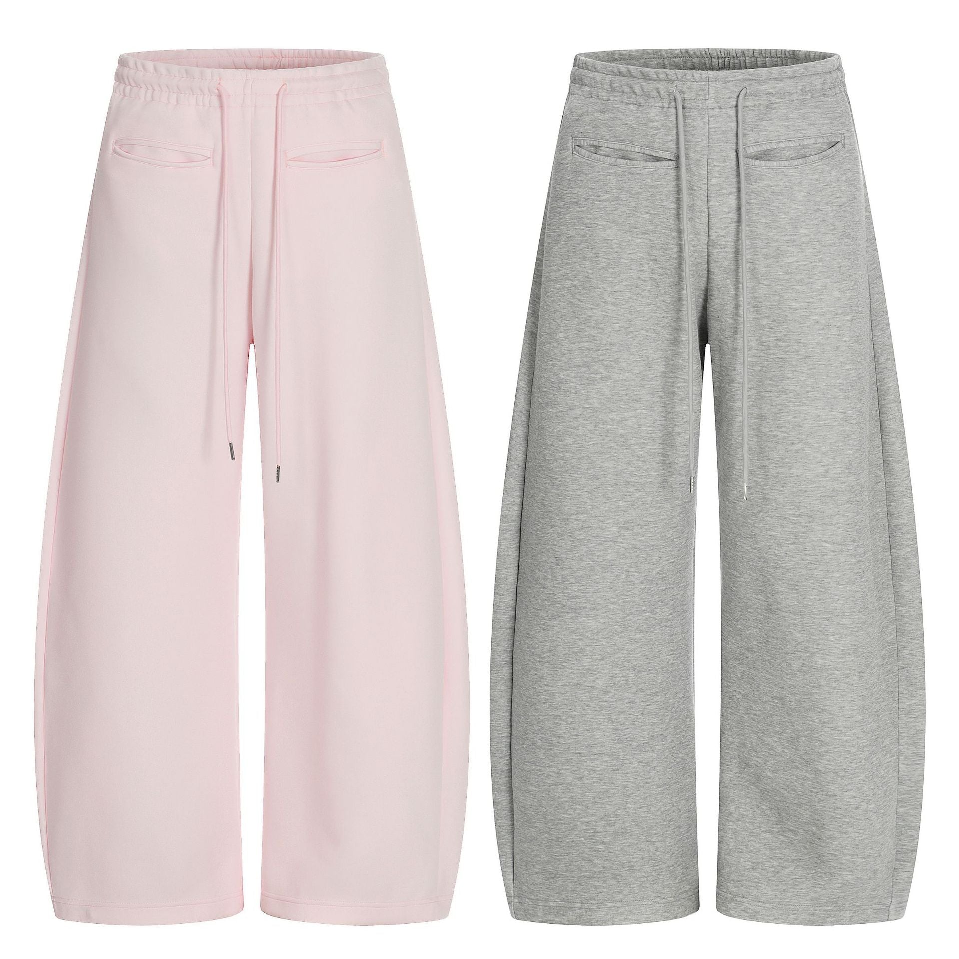 11KN Vintage Loose Lazy Wide Leg Straight Sweatpants