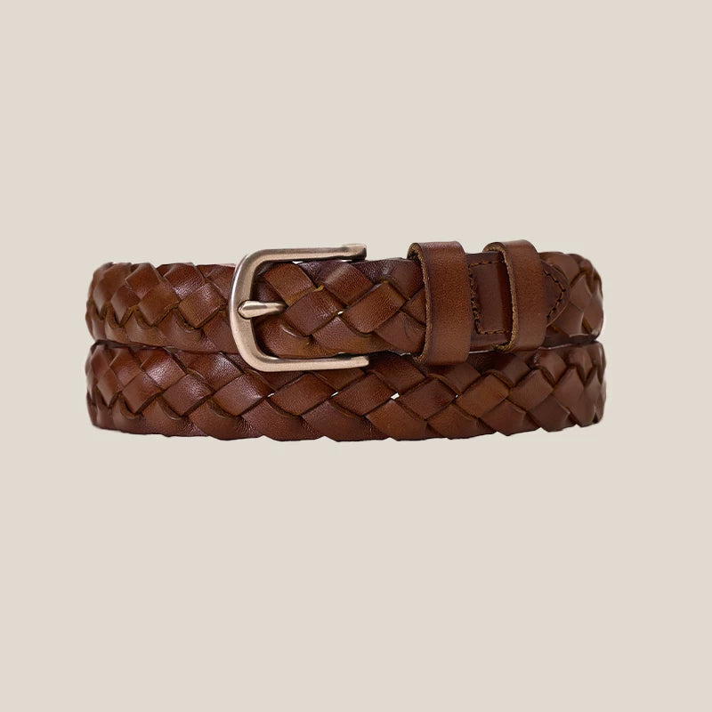 CULTUM Leather Vintage Pin Buckle Belt