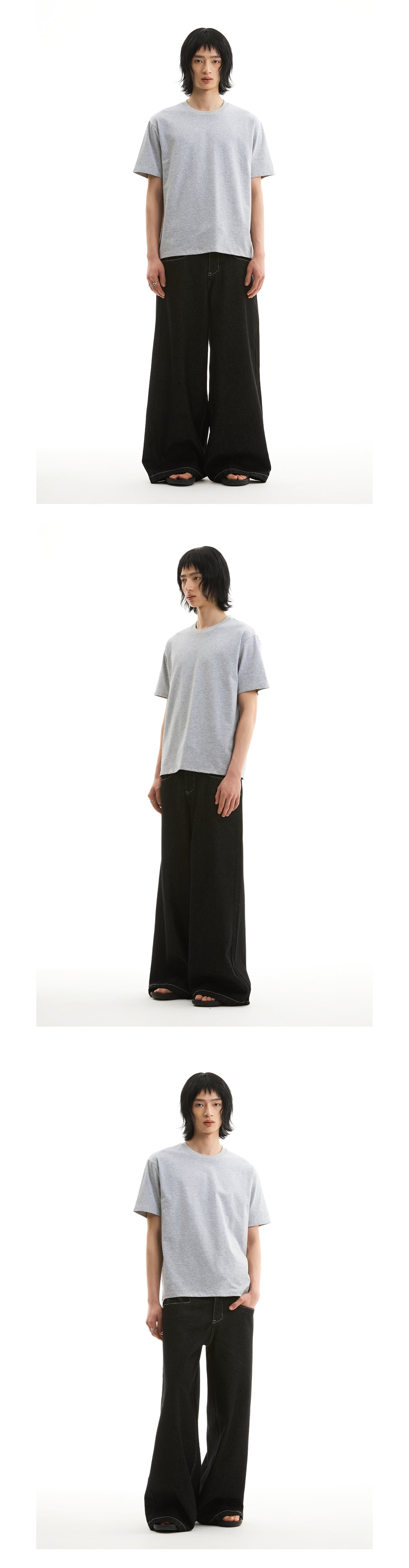 FUNKYFUN 2025SS five-color pure cotton 230g loose Tee