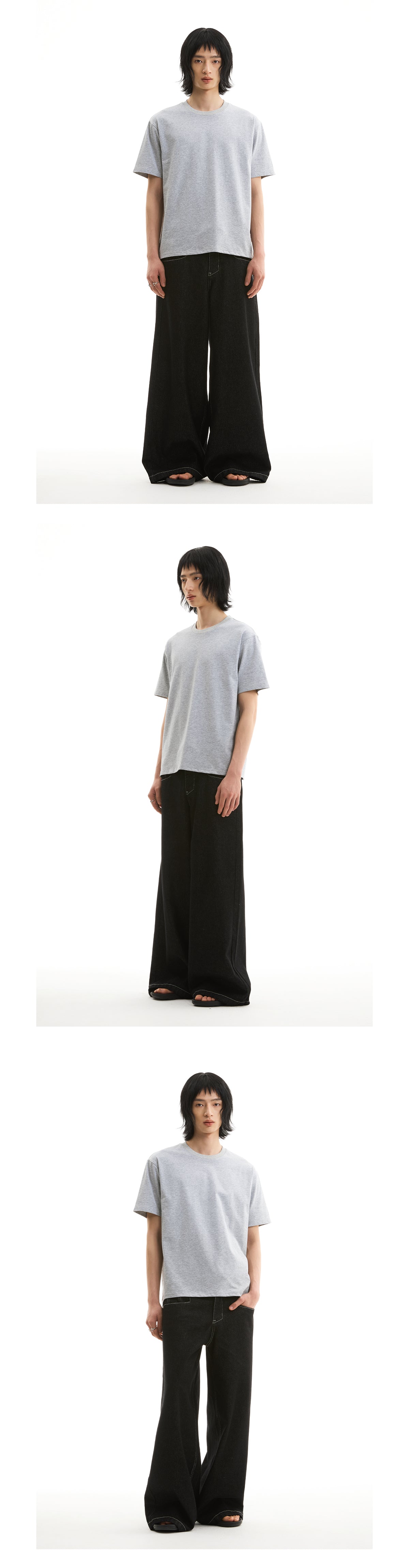 FUNKYFUN 2025SS five-color pure cotton 230g loose Tee