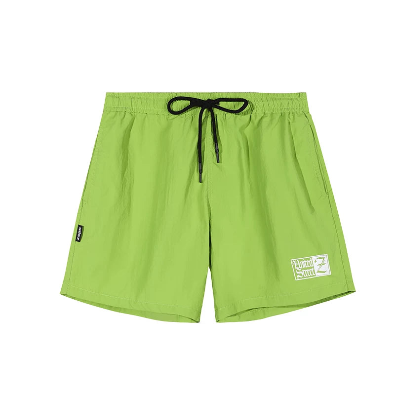 UNITED STREETZ Quick-Dry Slim Fit Mid-Rise Athletic Shorts