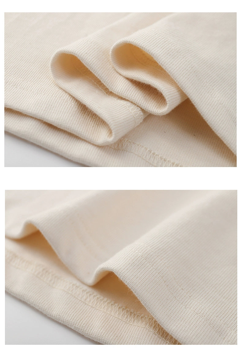 PrintAce Natural Raw Cotton Unbleached 300g Breathable Loose Tee