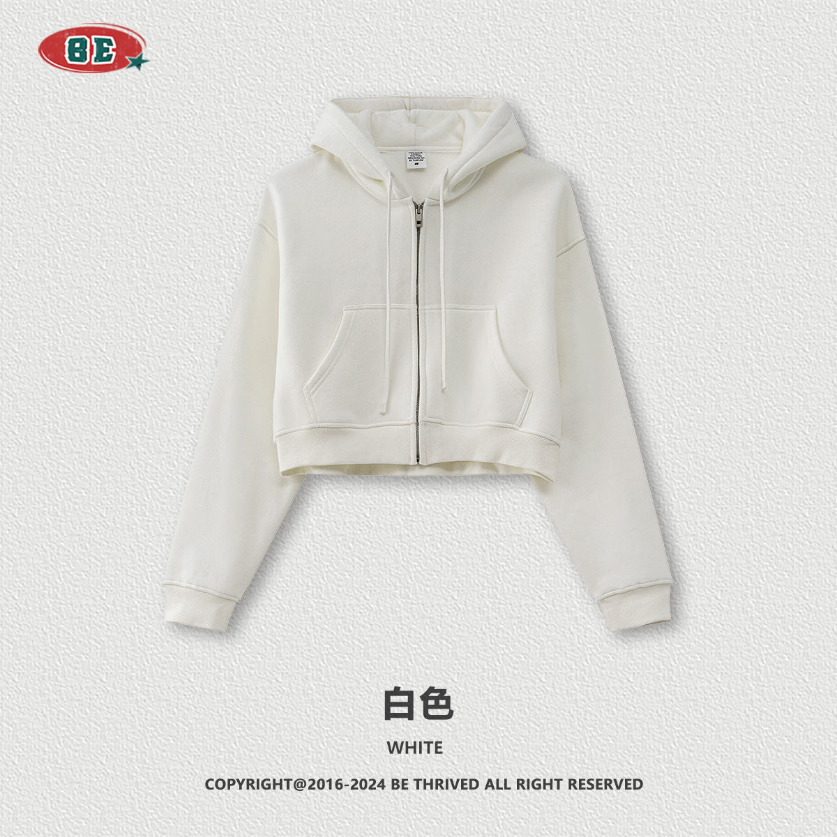 BE Short Premium Zipper Sports Suit