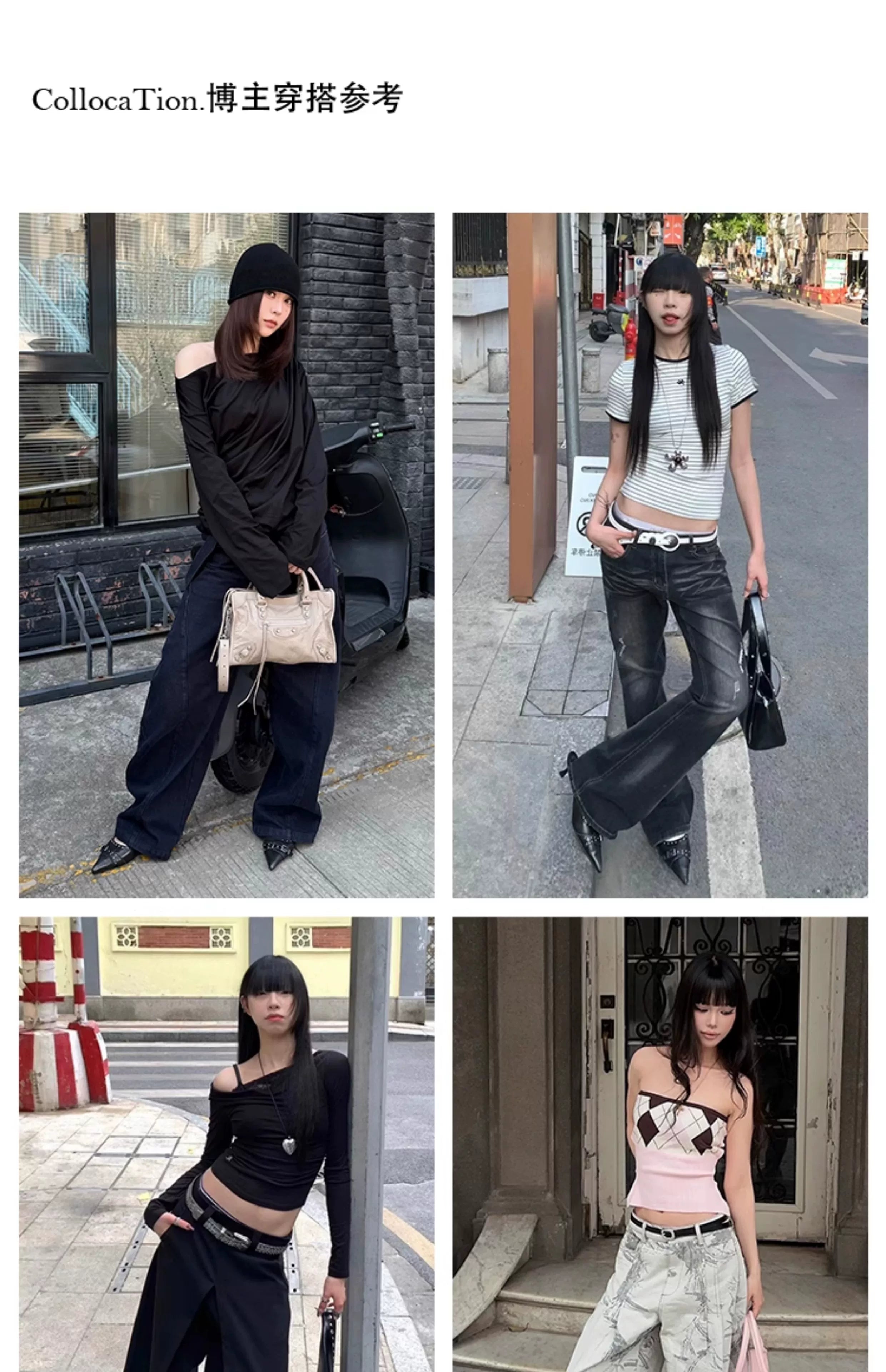 Mooreyu Belt Buckle Bag Head Cool Slippers High Heel