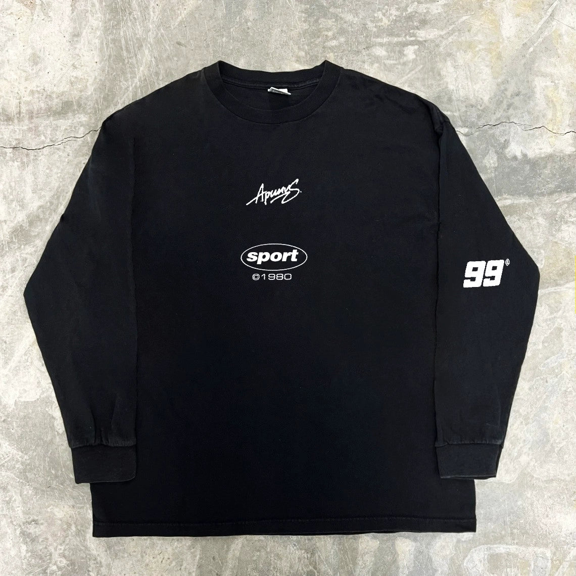 Wang Youbing Studio! 99 220g 100% Cotton Long Sleeve Tee