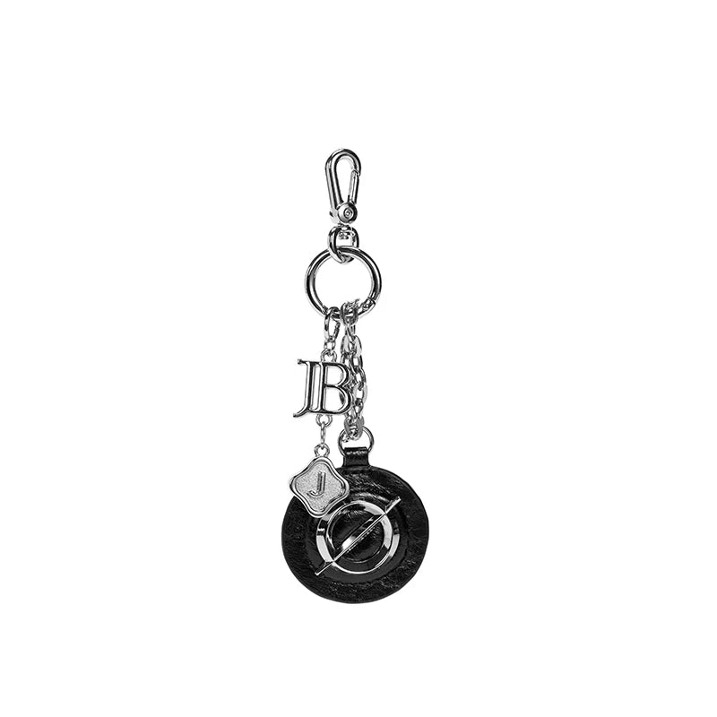 JELLY TOYBOY Red Metal Keychain Bag Charm