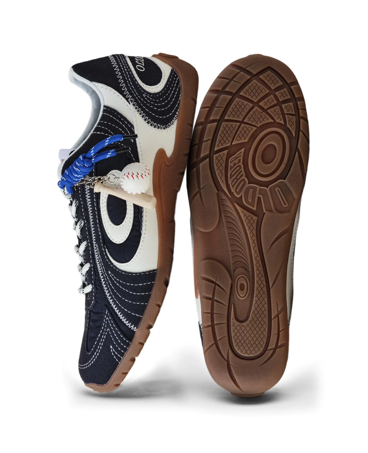 OLD ORDER Leather Lace-Up Training Sneaker