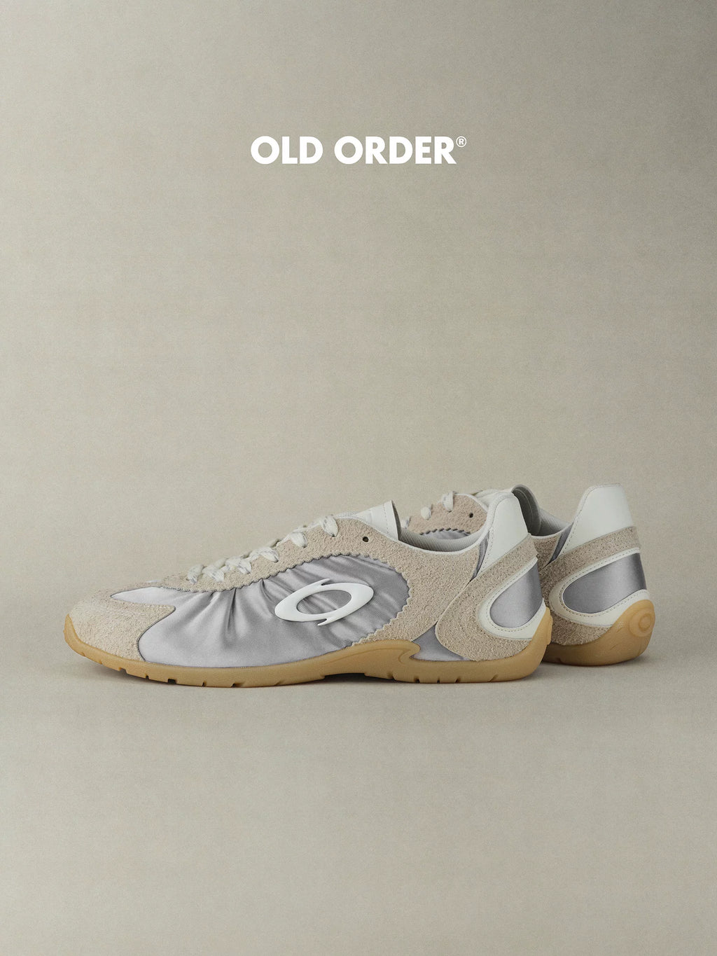 OLD ORDER Satin Lace-Up German Trainer