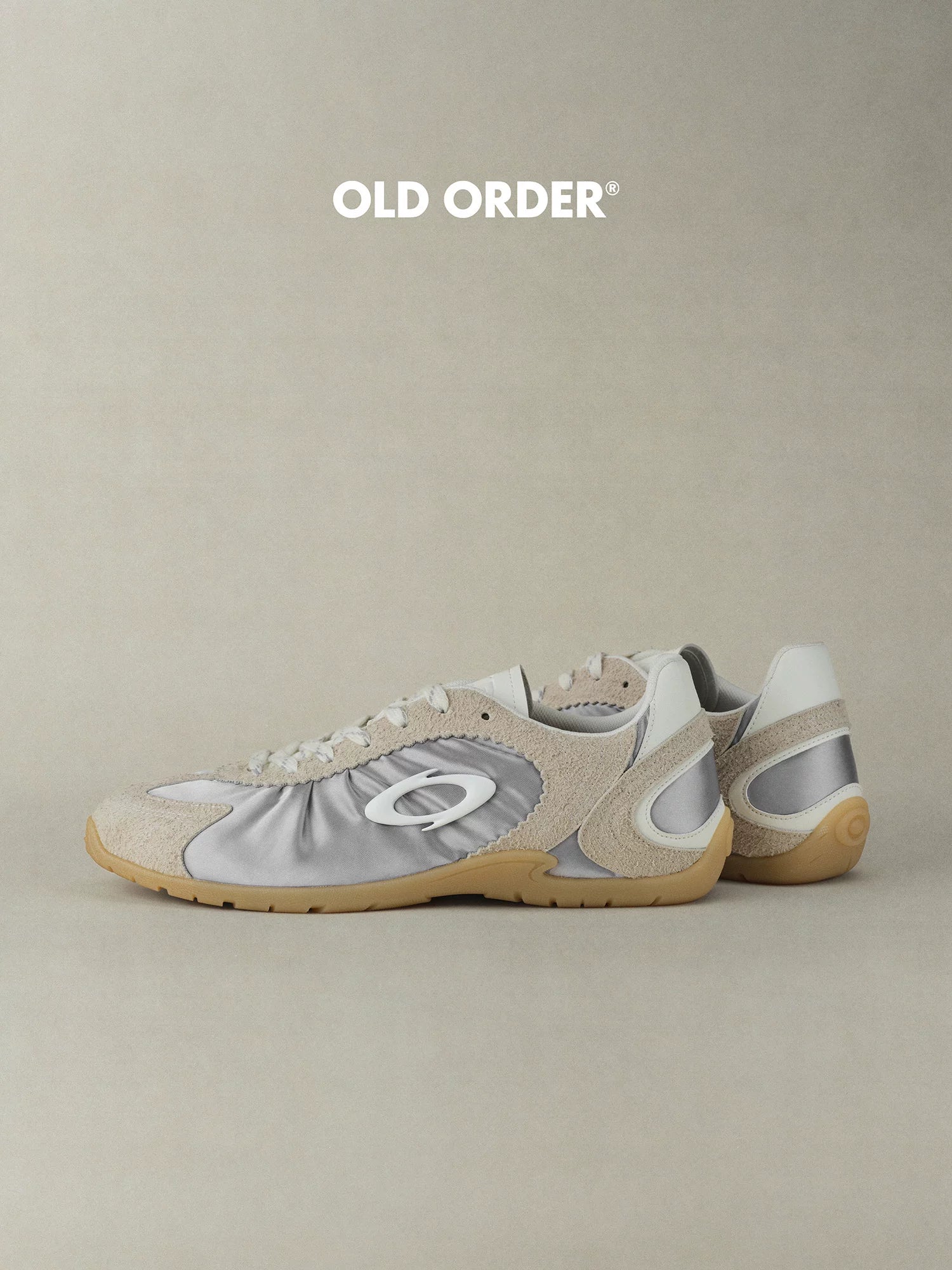 OLD ORDER Satin Lace-Up German Trainer