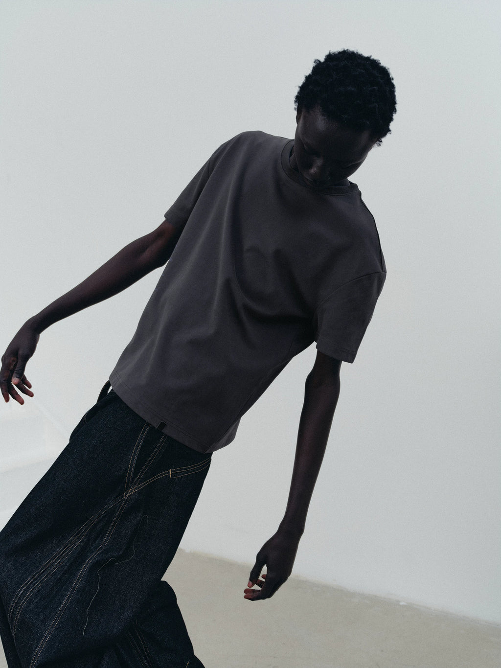 NOT UGLY Double-Sided Brushed Matte Finish Breathable Loose Tee